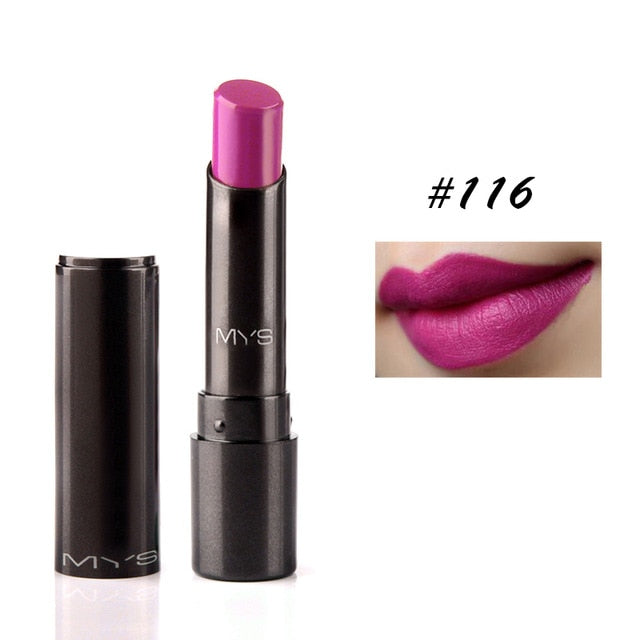 MYS Brand Beauty Matte Lipstick-Red Batom