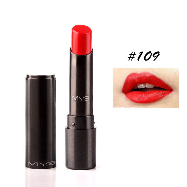 MYS Brand Beauty Matte Lipstick-Red Batom