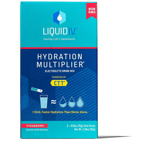 Liquid I.V. Hydration Multiplier® – Strawberry Electrolyte Drink Mix