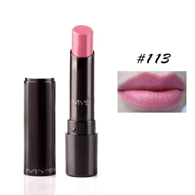 MYS Brand Beauty Matte Lipstick-Red Batom