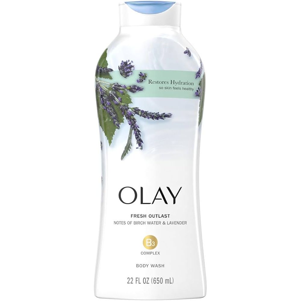 Olay Body Wash Birch Water and Lavender