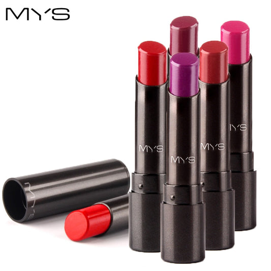 MYS Brand Beauty Matte Lipstick-Red Batom