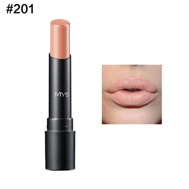 MYS Brand Beauty Matte Lipstick-Red Batom