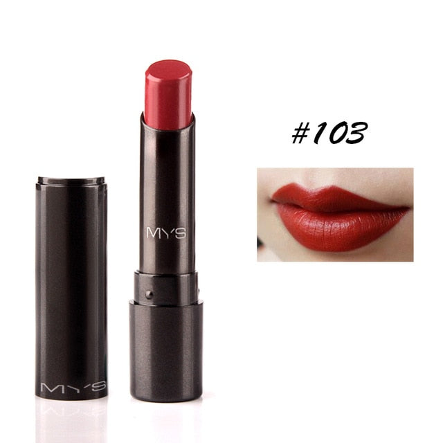MYS Brand Beauty Matte Lipstick-Red Batom