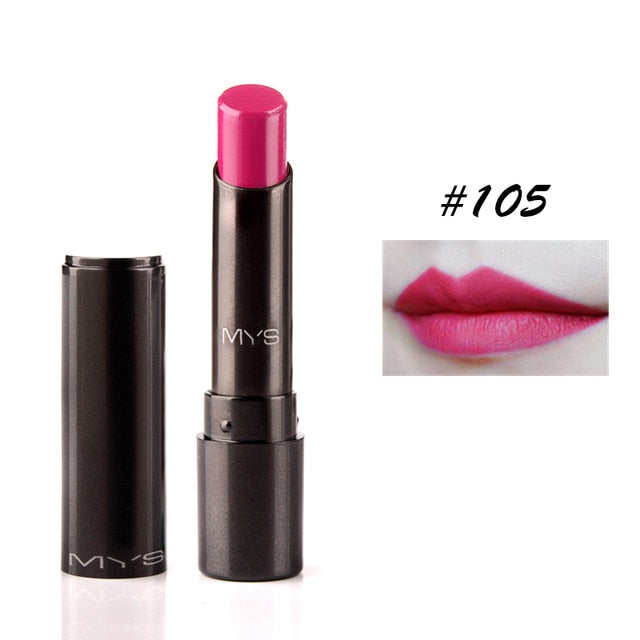 MYS Brand Beauty Matte Lipstick-Red Batom