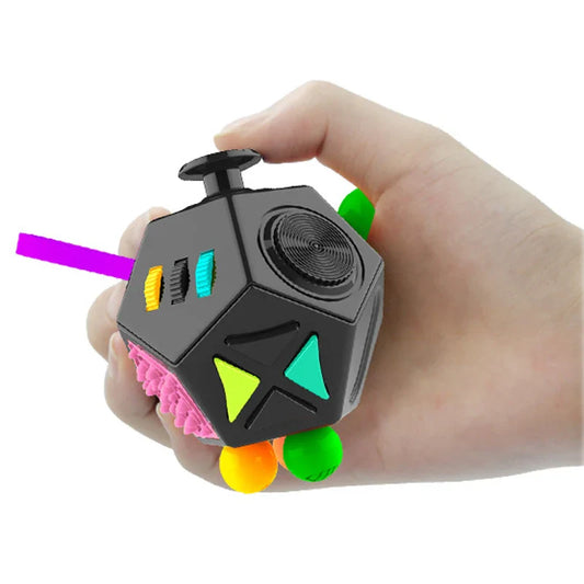 6/12 Sides Rainbow Fidget Cube