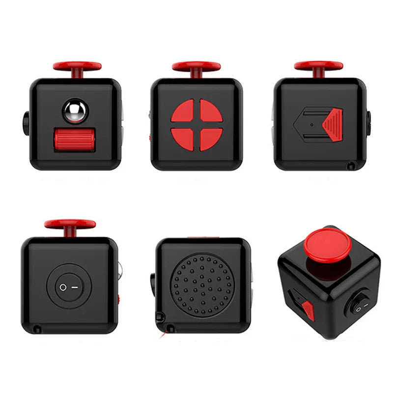 6/12 Sides Rainbow Fidget Cube
