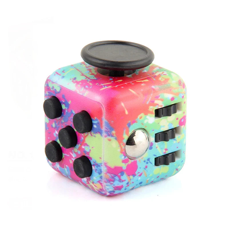 6/12 Sides Rainbow Fidget Cube