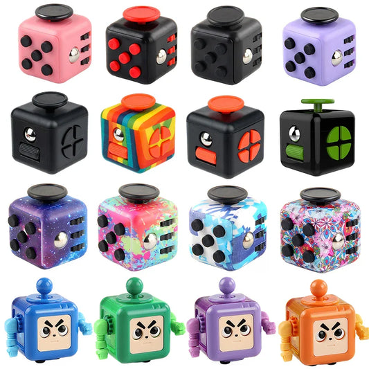 6/12 Sides Rainbow Fidget Cube