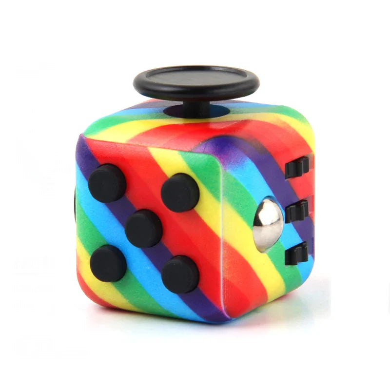 6/12 Sides Rainbow Fidget Cube