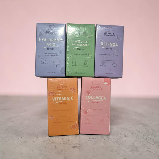Beauty Mechanics Face Serum Collection
