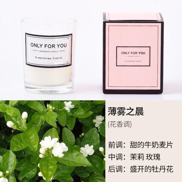 Romantic Handmade Scented Candle