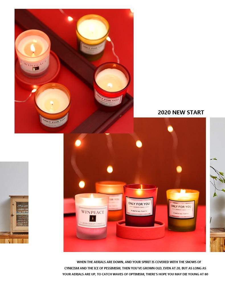 Romantic Handmade Scented Candle
