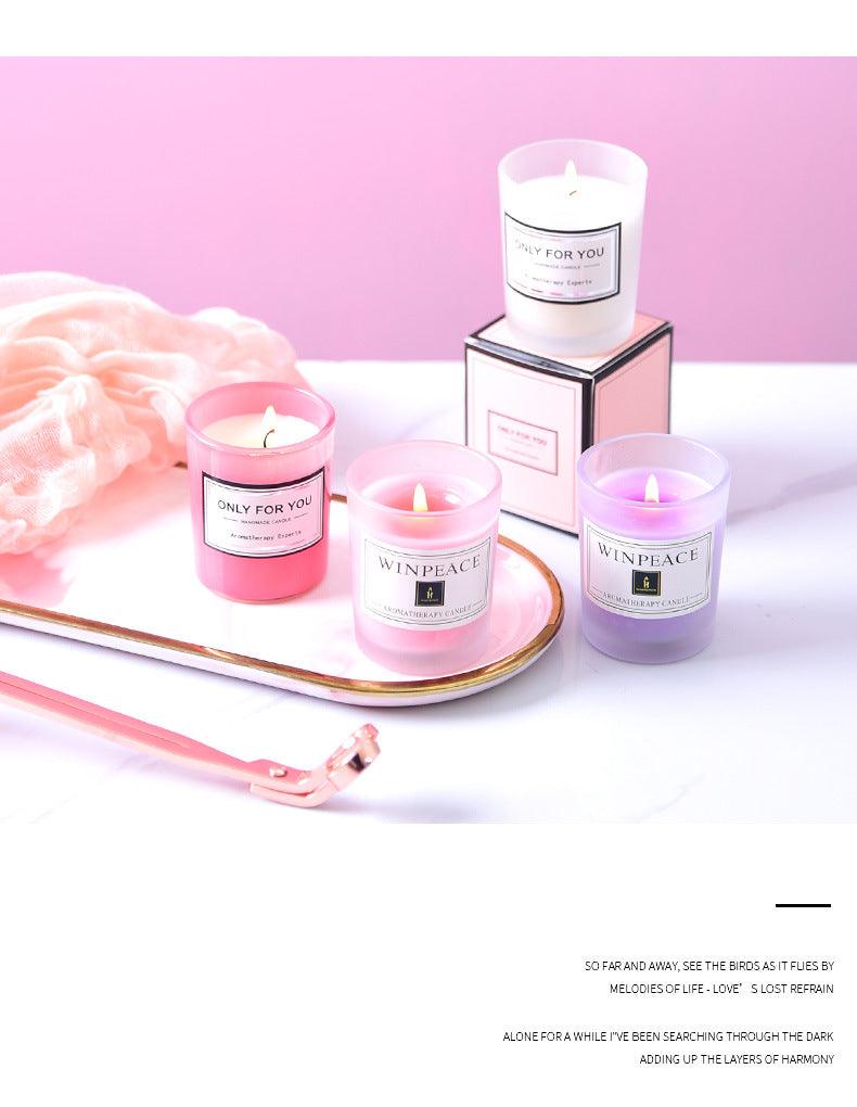 Romantic Handmade Scented Candle