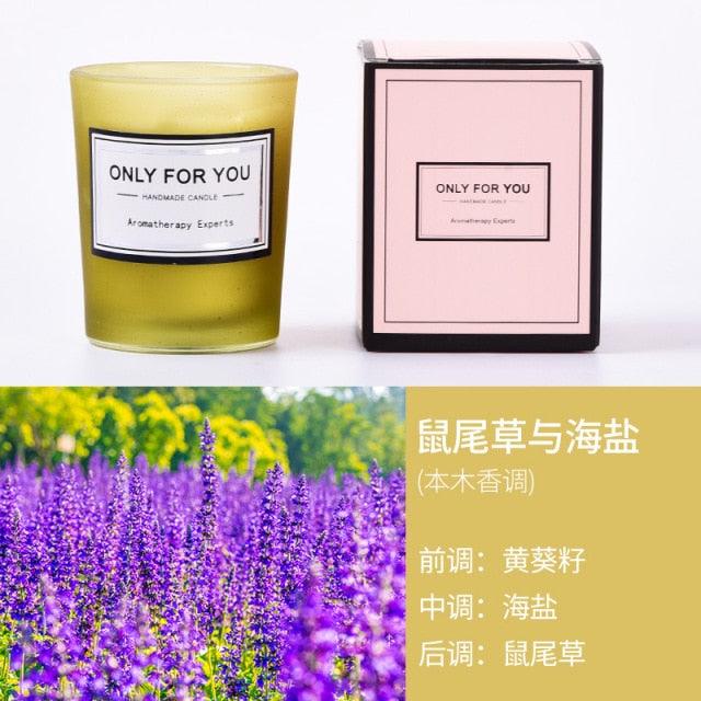 Romantic Handmade Scented Candle