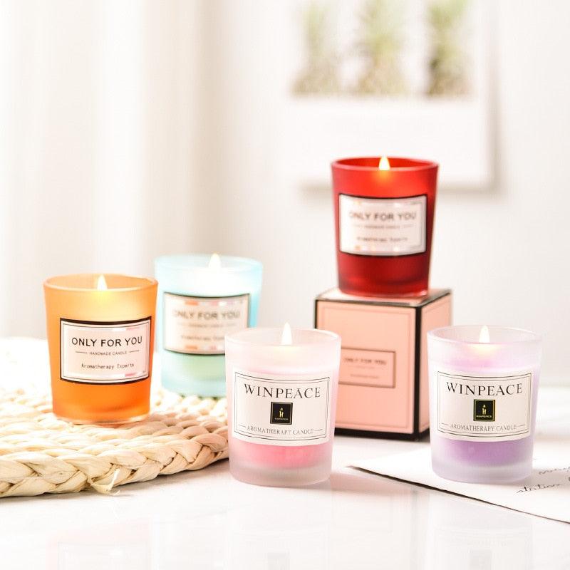 Romantic Handmade Scented Candle