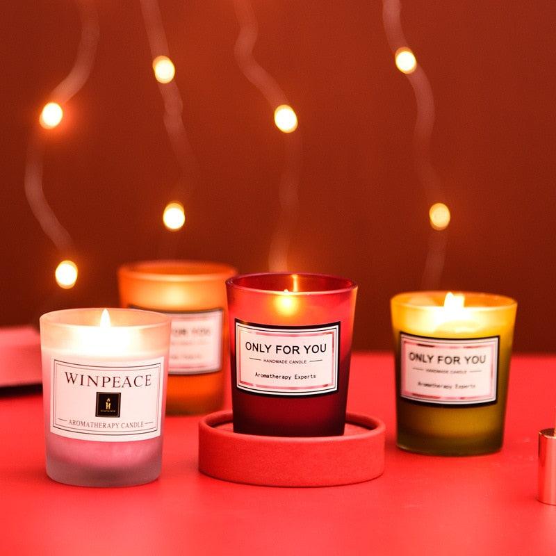 Romantic Handmade Scented Candle